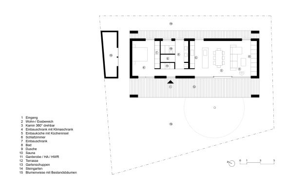 Wohnhaus, Berlin, Wandlitz, Neubau, Markus Bonauer, Wohnmbel, 2DPlus, 2D+, Luxus, erschwinglicher Luxus, Kamin, drehbarer Kamin, kleine Wohnflche, sparsam, knapp, reduziert, Minimalismus, minimal, Sauna, Holzbau, Einbaukche, Holzstnderbauweise, Michael Blling, Tiffany Taraska, Hrnicke Hock Thieroff, Holz & Raum Berlin, 2D+ Architekten