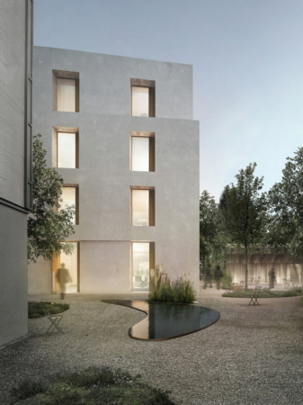 Nachhaltigkeit, Neubau, Wettbewerb, Ruggell, Liechtenstein, Kbi Gantenbein, Bernardo Bader, Annette Spiro, Ivan Cavegn, Baumschlager Eberle, Atelier Werner Schmidt, Lehm, Stampflehm, AMUNT Architekten Martenson und Nagel Theissen, Gion A. Caminada, Klimaaktivierung, Kern, Klimakern, Holzbau, Holzbauweise, Holzfassade, Holzverkleidung