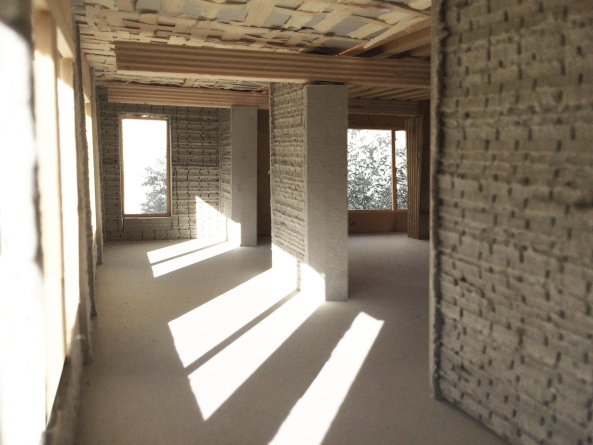 Nachhaltigkeit, Neubau, Wettbewerb, Ruggell, Liechtenstein, Kbi Gantenbein, Bernardo Bader, Annette Spiro, Ivan Cavegn, Baumschlager Eberle, Atelier Werner Schmidt, Lehm, Stampflehm, AMUNT Architekten Martenson und Nagel Theissen, Gion A. Caminada, Klimaaktivierung, Kern, Klimakern, Holzbau, Holzbauweise, Holzfassade, Holzverkleidung