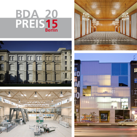 BDA Preis Berlin 2015 ausgelobt