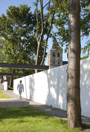 Belgien, Denkmal, Presbyterium, Konversion, walled-garden, Van Noten, De Kort Van Schaik, Gemeindezentrum, Beton, Sichtbeton
