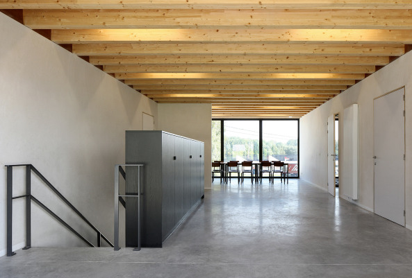 Belgien, Denkmal, Presbyterium, Konversion, walled-garden, Van Noten, De Kort Van Schaik, Gemeindezentrum, Beton, Sichtbeton