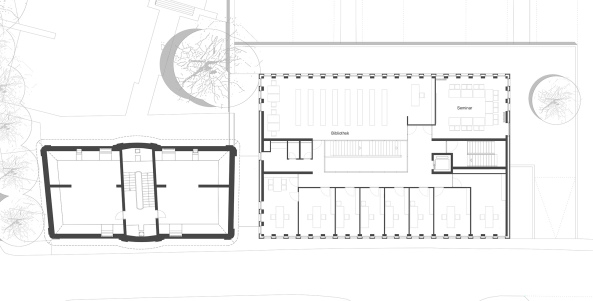 Museum, Kleist-Museum, Neubau, Lehmann Architekten, Frankfurt Oder, Natursteinfassade, Naturstein, Erweiterung, Literatur, Wilhelmine, Offenburg, Berlin, Wachenzeller Dolomit, Kubus, natürlich, Anastasia Hermann, Garnisonsschule