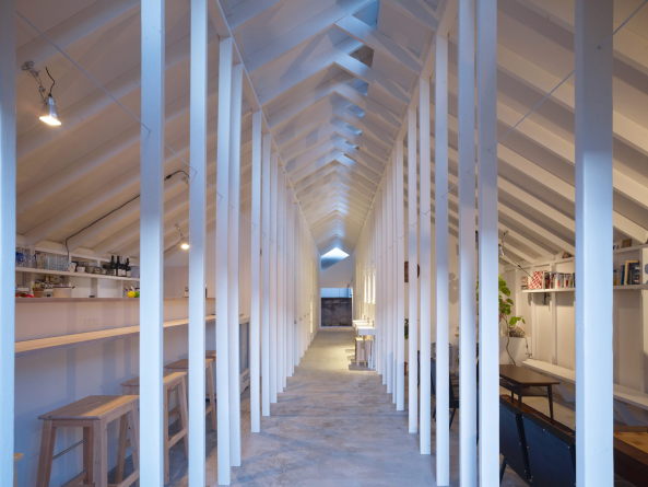 Zwei H�user aus Japan