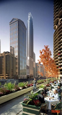 Neues Hochhaus in Chicago als Condominium-Hotel