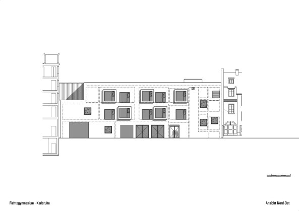 Schulerweiterung in Karlsruhe