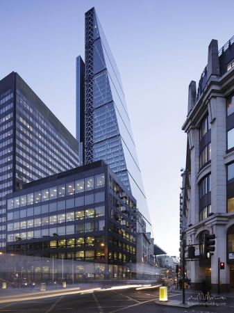 Rogers Stirk Harbour + Partners, Hochhaus, London Stahl, Glas, the Leadenhall, 14. Stock, Neubau, cheesegrater, Building, Arup,  Richard Rogers, courtesy of British Land and Oxford Properties