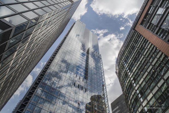 Rogers Stirk Harbour + Partners, Hochhaus, London Stahl, Glas, the Leadenhall, 14. Stock, Neubau, cheesegrater, Building, Arup,  Richard Rogers, courtesy of British Land and Oxford Properties