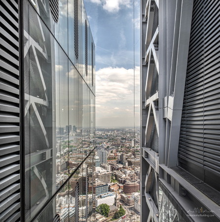 Rogers Stirk Harbour + Partners, Hochhaus, London Stahl, Glas, the Leadenhall, 14. Stock, Neubau, cheesegrater, Building, Arup,  Richard Rogers, courtesy of British Land and Oxford Properties