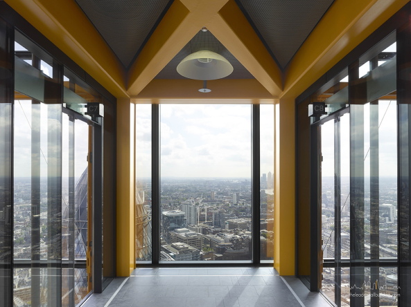 Rogers Stirk Harbour + Partners, Hochhaus, London Stahl, Glas, the Leadenhall, 14. Stock, Neubau, cheesegrater, Building, Arup,  Richard Rogers, courtesy of British Land and Oxford Properties