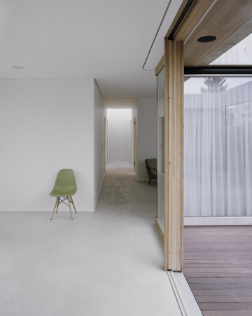 Villa, Dachterrasse, Beton, Rheintal, Vorarlberg, Bechter Zaffignani Architekten, Wohnhaus, House, Concrete, Atrium