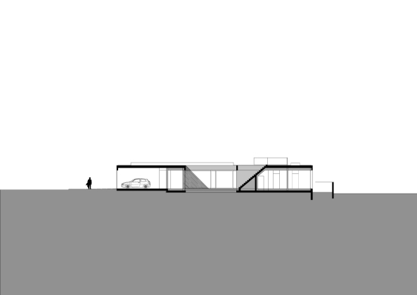 Villa, Dachterrasse, Beton, Rheintal, Vorarlberg, Bechter Zaffignani Architekten, Wohnhaus, House, Concrete, Atrium