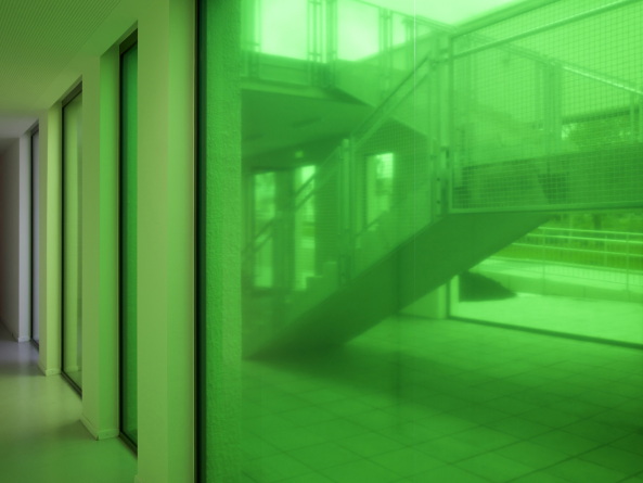 Neu-Ulm, Bayern, Wohungsbau, Jules et Jim, Jens Metz, Holger Kleine, Nicole Zahner, Obersten Baubeh�rde, IQ Innerst�dtische Wohnquartiere, Modellvorhaben, Neubau, Wohnungen, Riegel, Block, Knick, Kindertagesst�tte, Kleine Metz, Promenade, Berlin, Ulm, ASTOC/KCAP