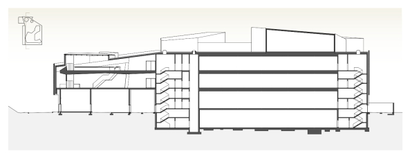 Luxembourg, Luxemburg, Freeport, Flughafen, Beton, Infrastruktur, Atelier d'Architecture 3BM3, 3BM3, Neubau, Beleuchtung, concrete, Glas, glass, Kunst am Bau, Kunst, Fassade, facade