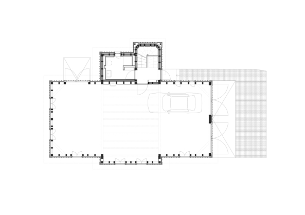 Garage, Park, Bodensee, Seeufer, Bestand, Villa, 19. Jahrhundert, Landschaftsschutz, Bgl Gier Architekten, Michael Heinrich, Arcy Thompson, Folies, Htte, Holz, Wood wooden hat, parking, garage, empire style, lake constance, 19th century