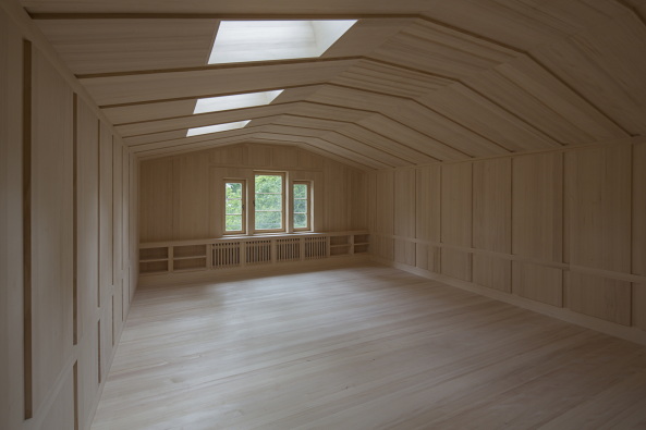 Garage, Park, Bodensee, Seeufer, Bestand, Villa, 19. Jahrhundert, Landschaftsschutz, Bgl Gier Architekten, Michael Heinrich, Arcy Thompson, Folies, Htte, Holz, Wood wooden hat, parking, garage, empire style, lake constance, 19th century,