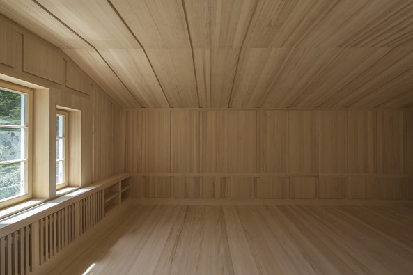 Garage, Park, Bodensee, Seeufer, Bestand, Villa, 19. Jahrhundert, Landschaftsschutz, Bgl Gier Architekten, Michael Heinrich, Arcy Thompson, Folies, Htte, Holz, Wood wooden hat, parking, garage, empire style, lake constance, 19th century