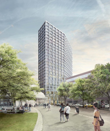 MVRDV, Guglgasse 2, Gasometer, Hochhaus, Wien, Vienna, Highrise, skyscraper,  BAI Bautrger Austria Immobilien, Wettbewerb, competition, Nieto Sobejano, Feichtinger, KCAP, Perrault, Delugan Meissl, Perovic BEVK, Pichler, Burkard Meyer