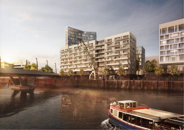 Hafencity, Hamburg, Campustower, Wettbewerb, Entscheidung, Preistrger, Delugan Meissl, E2A, TRU, eins, sop, Eike Becker, Baakenhafen, Nutzungsmischung, Lohsepark, Brogebude, Wohnen, Wohngebude, housing, office, Gastronomie, Einzelhandel, Hafencity Universitt, Wasser, Hafen, port, Elbphilharmonie, Elbarkaden, Kaiserkai, Elbe, Startup, internationale Architekten, international architects,