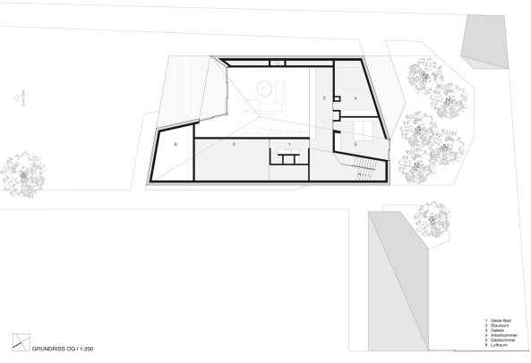 Villa, Wohnhaus, Fassade, fassade, Glas, glass, Fenster, window, Aluminium, aluminum