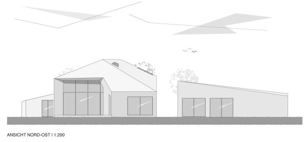 Villa, Wohnhaus, Fassade, fassade, Glas, glass, Fenster, window, Aluminium, aluminum