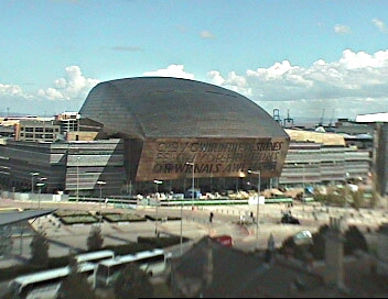 Walisisches Millennium Center in Cardiff erffnet