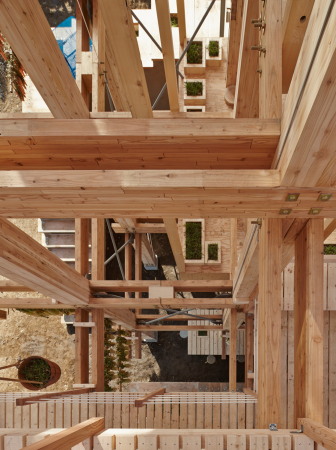 Garten, Gewchshau, Kengo Kuma, international, lixil, wettbewerb, nest we grow, nest, UC Barkeley, barkeley, Hsiu Wei Chang, Hsin-Yu Chen, Fenzheng Dong, Yan Xin Huang, Baxter Smith, Dana Buntrock, Mark Anderson, Takumi Saikawa, holz, holzverbindung, holzkonstruktion, selbstversorgung, china, taiwan, usa, transnational, pflanzen, japan, hokkaido