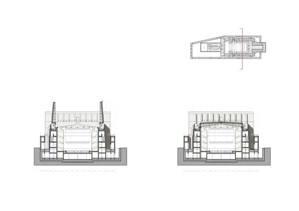 Theater in Danzig von Renato Rizzi