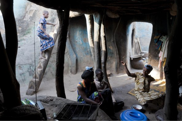 Traditionelles Lobi-Dorf, Nordghana