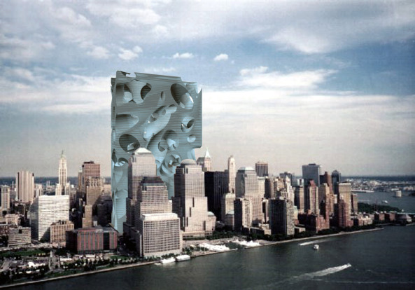 Vito Acconci / Acconci Studio: New World Trade Center, New York, 2002,  VG Bild-Kunst, Bonn 2015