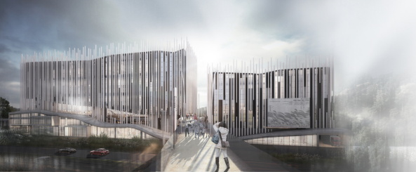 Museum, Taipeh, Schilf, Kunst, Kunstmuseum, New Taipei City Museum, Ricky Liu, Jean-loup Baldacci, Kris Yao, Taiwan, reed, Neubau, Wettbewerb, Ebenen, Beton, Landschaft, Integration, Asien, China,