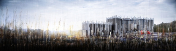 Museum, Taipeh, Schilf, Kunst, Kunstmuseum, New Taipei City Museum, Ricky Liu, Jean-loup Baldacci, Kris Yao, Taiwan, reed, Neubau, Wettbewerb, Ebenen, Beton, Landschaft, Integration, Asien, China,