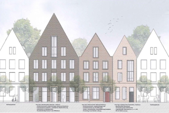 Lbeck, Ideenwettbewerb, Wettbewerb, Altstadt, Fassade, facade, competition, Grndungsviertel, Unesco, Lbecker Altstadt, Stadthaus, Kulturerbe, Identitt