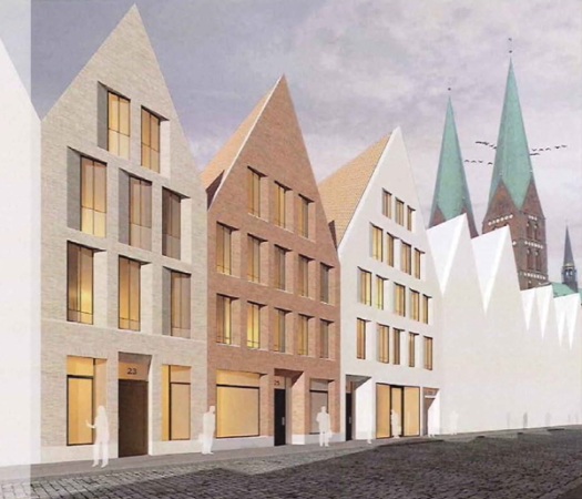 Lbeck, Ideenwettbewerb, Wettbewerb, Altstadt, Fassade, facade, competition, Grndungsviertel, Unesco, Lbecker Altstadt, Stadthaus, Kulturerbe, Identitt