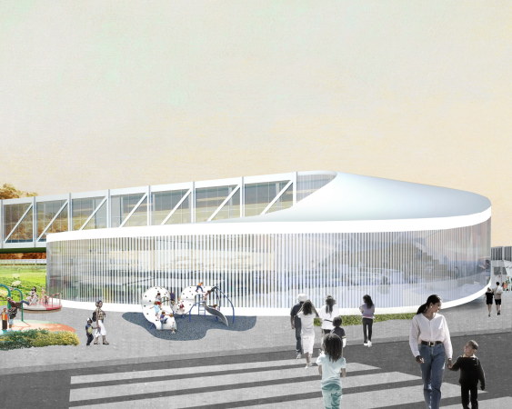 OMA, Louisville, Architektur, Industriebau, America, Amerika, Food Hub, Nahrungsmittelindustrie, Foodies, lokaler Versorger, USA, National Tobacco Company, Karotten, Gem�se, West Louisville Food Port, masterplan, Shohei Shigematsu, Bauern, Farmer,