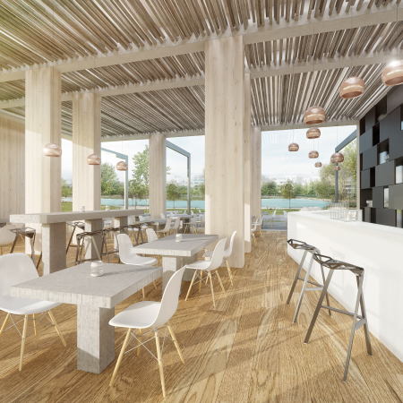 Janis-Joplin-Promenade, Rdiger Lainer, Aspern, Seestadt, Hochhaus, Holzbau, Wood, Highrise, Hybridbau, Wohnhaus, Caroline Palfy, HoHo Wien, Leuchtturmprojekt, Seeparkquartier, Vienna, Kerbler Gruppe, Smart Cities, Masterplan, cy architecture OG,