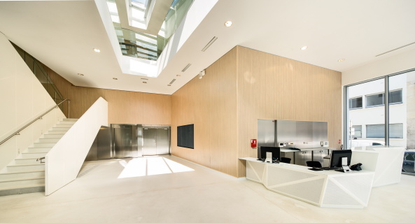 Paris, LAPS Architecture, MAB Arquitectura, Ville de Paris, 2014, 72 avenue Felix Faure, Patronage La�que, Neubau, PVC Stegplatten, Beton, concrete, Fertigstellung, Demokratie, Meinungsfreiheit, 15�me arrondissement, Wohnhaus, Wohnungen, Apartments, Glass, Glas, Licht, Kinderheim, H�rsaal, Seminarr�ume, rue Tisserand, Moderne, Milchglas, Laterna Magica, Aufkl�rung, Laizismus, 15. arrondissement