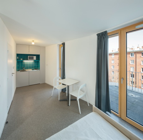 Paris, LAPS Architecture, MAB Arquitectura, Ville de Paris, 2014, 72 avenue Felix Faure, Patronage La�que, Neubau, PVC Stegplatten, Beton, concrete, Fertigstellung, Demokratie, Meinungsfreiheit, 15�me arrondissement, Wohnhaus, Wohnungen, Apartments, Glass, Glas, Licht, Kinderheim, H�rsaal, Seminarr�ume, rue Tisserand, Moderne, Milchglas, Laterna Magica, Aufkl�rung, Laizismus, 15. arrondissement