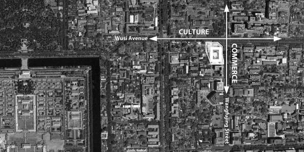 Yinzha Hutong Dongcheng, Ole Scheeren, Museum, Kulturzentrum, Beijing, Peking, Neubau, China, Hotel, Auctions, Auktionshaus, Restaurant, Forbidden City, wangfujing street, Guardian Art Centre, Hybrid, Kunst, Malerei, Skulptur