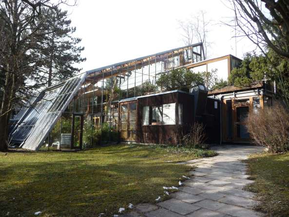 Wohnhaus und Atelier von Frei Otto (mit Rob Krier), 1967, Warmbronn