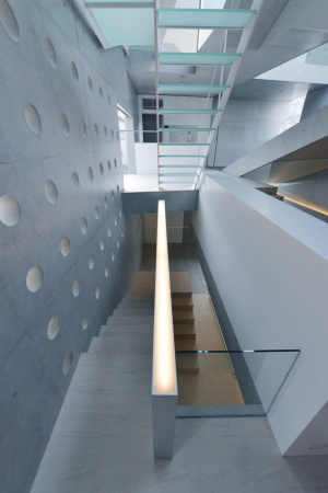 Beton, Glas, Minimalismus, minimalism, Japan, Shigero Fuse, Wohnhaus, house, Tsutsumino, Tsudanuma, concrete