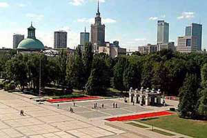 Schsisches Palais in Warschau wird wieder aufgebaut