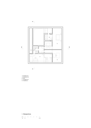 Haus, Wohnhaus, Lubliniec, house, Dyrda Fikus Architekci, Polen, Poland, Fassade, Schwarz, black, Farbe, facade, Dach, roof, Garten, Walmdach, hipped roof, Zeltdach, Terrasse, radikal, Polyurethan, Holz, Purismus, wood