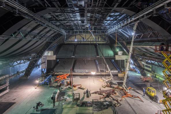 Bernhard Hermkes, Gromarkt, Hamburg, F101 Architekten, Spannbeton, Denkmalschutz, Umbau, mobile Bhne, modification, monument protection, prestressed concrete