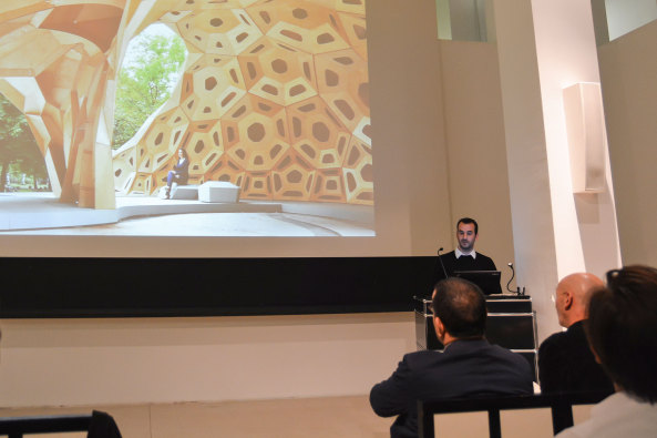 ber das Symposium Advancing Wood Architecture in Frankfurt