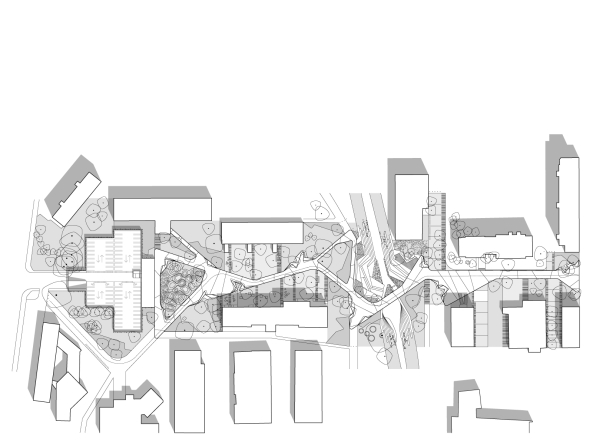 Slowenien, offener Wettbewerb, open competition, ENOTA, Enota, Car Park, Parkgarage, Autogarage, Slovenia, Velenje, Metallfassade, metal facade, Parkhaus, Auto in der Stadt, facade, Fassade, Wettbewerb, 2014, Baunetz, Baunetz-Meldungen, parking, Kubus, Nutzbau, Garage, Rampen, Steigung, Parkpltze
