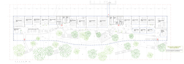 Architektur, Paris, 2015, Wettbewerb, Saclay, Unigebude, Neubau, Planung, Sou Fujimoto Architects, Rachdi OXO Architectes, Nicolas Laisn Associs, Learning center for Polytechnique, Grand Paris Express, Glas, Stahl, steel, new building, OMA, Koolhaas, 1. Preis, first prize