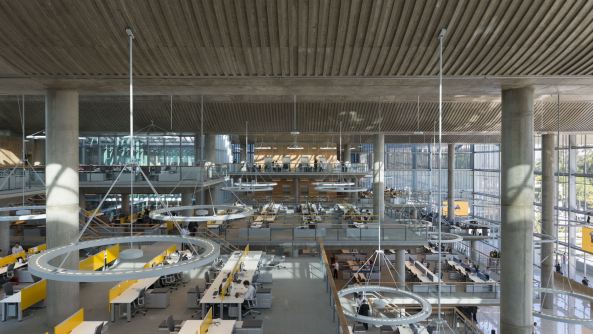 Foster + Partners; New City Hall; Buenos Aires; Argentinien; Buenos Aires Ciudad Casa de Gobierno; Betonwelle; Betondach; Banco Ciudad design; Lord Foster; David Summerfield; Rathaus; Tonnengew�lbe;