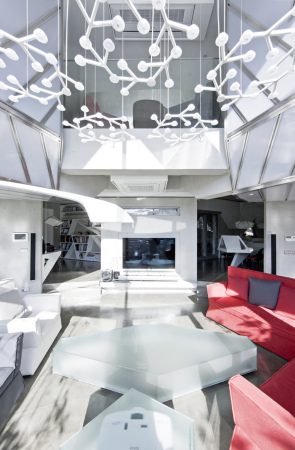 Blooming House, HWA Hun, Korea, Seoul, Fassade, facade, Wohnen, housing, hill, Hgel, Natur, Garten, Aluminium, Beton, concrete