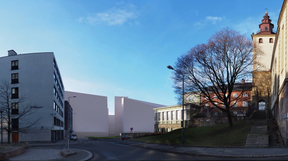 Oslo, Terroranschlag, Planvorstellung, BIG, MVRDV, Snohetta, White, LPO, Asplan viak, Wettbewerb, competition, Shortlist, Ministrium, Regierungsgebude, Regierung, Hochhaus, Glas, Fassade, facade, glass, tower, government